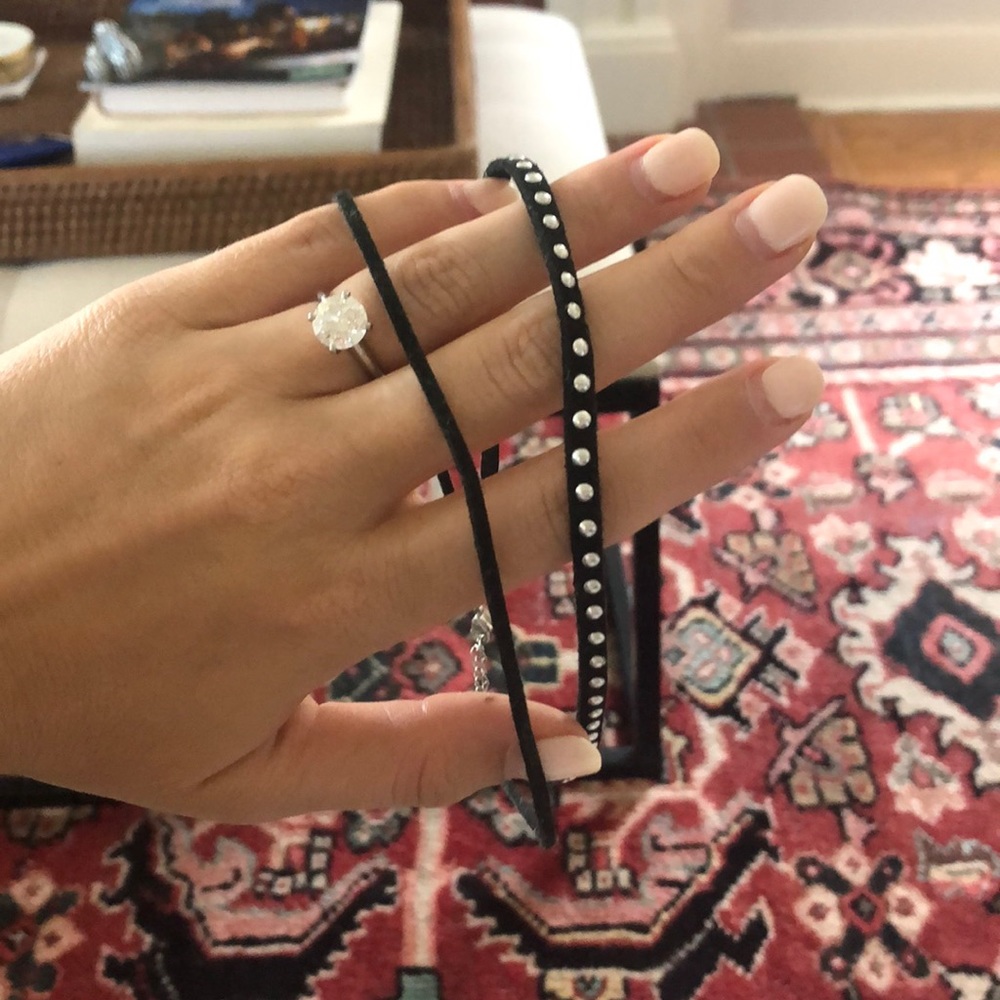 Black Studded Choker